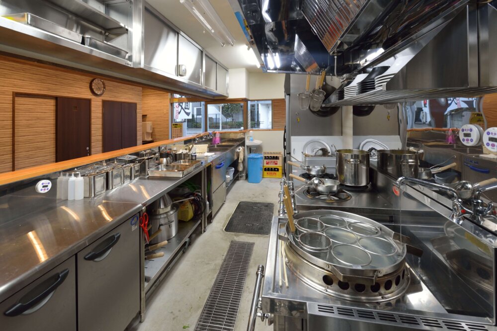 麺道我飯様 | 厨房屋｜厨房機器から店舗設計・内装工事をトータルプランニング