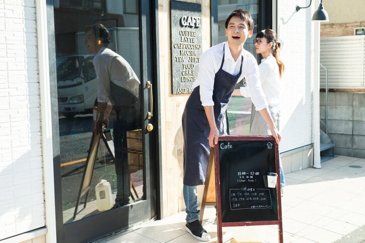 開店の様子